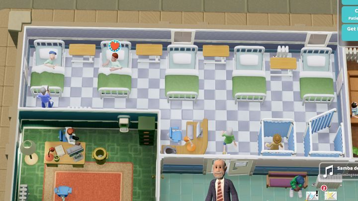 Jest to pomieszczenie jak i diagnostyczne jak i lecznicze - Gabinety i pomieszczenia w Two Point Hospital - Two Point Hospital - poradnik do gry