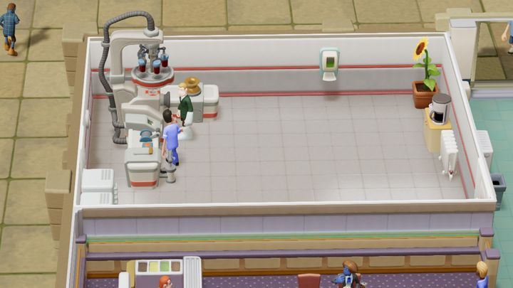 Zaawansowane pomieszczenie diagnostyczne - Gabinety i pomieszczenia w Two Point Hospital - Two Point Hospital - poradnik do gry