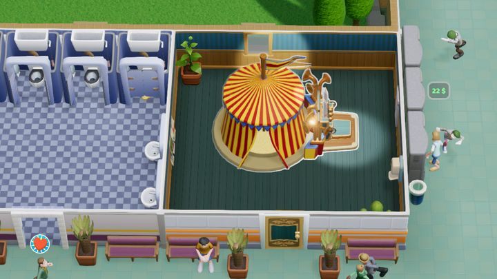 Pomieszczenie przeznaczone do leczenia sucharozy - Gabinety i pomieszczenia w Two Point Hospital - Two Point Hospital - poradnik do gry