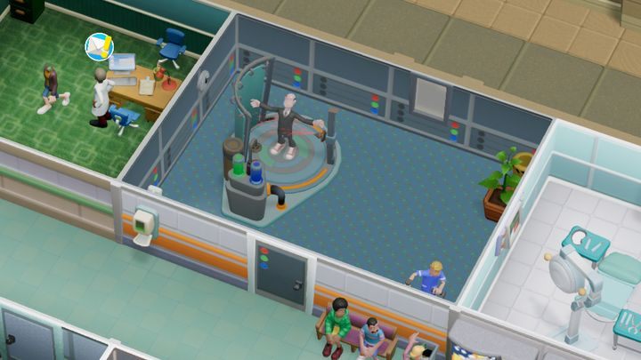 Jest to pomieszczenie przeznaczone do leczenia popielactwa - Gabinety i pomieszczenia w Two Point Hospital - Two Point Hospital - poradnik do gry