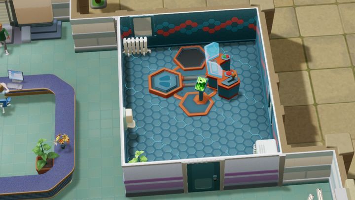 Służy do celów diagnostycznych i leczniczych - Gabinety i pomieszczenia w Two Point Hospital - Two Point Hospital - poradnik do gry