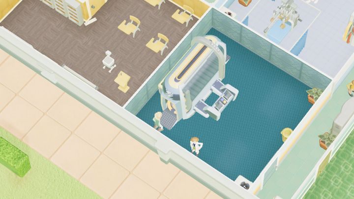 Jest to pomieszczenie przeznaczone do leczenia piskelozy - Gabinety i pomieszczenia w Two Point Hospital - Two Point Hospital - poradnik do gry
