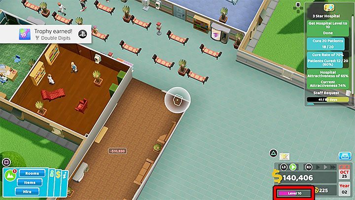 Rodzaj trofeum: srebrne - Osiągnięcia i trofea w Two Point Hospital - Two Point Hospital - poradnik do gry