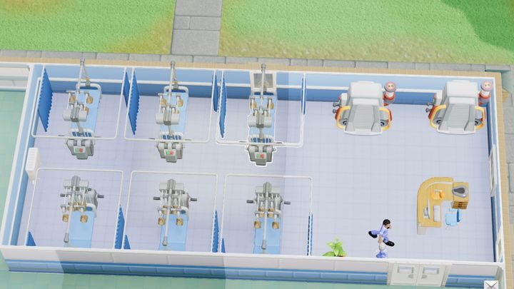 Przykładowy odział ortopedyczny - Porady do misji - solucja Two Point Hospital - Two Point Hospital - poradnik do gry