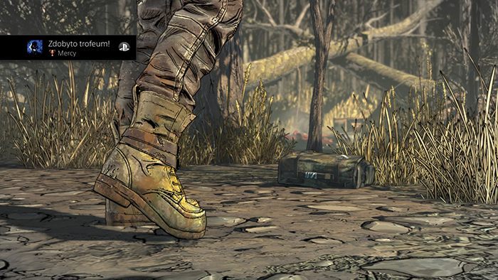 Obok drewnianej chaty AJ zauważy tak zwany Salt Lick - Trofea i osiągnięcia Epizod 3 Walking Dead Ostatni sezon - The Walking Dead The Final Season - poradnik do gry