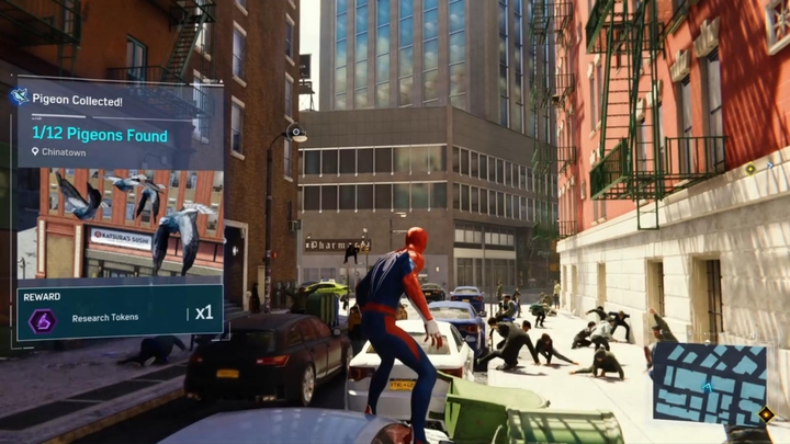 Najlepiej trzymać się wysokiej pozycji i stopniowo nabierać prędkości - Marvels Spider-Man: Gołębie (Pigeons) - opis sekretów - Marvels Spider-Man - poradnik do gry