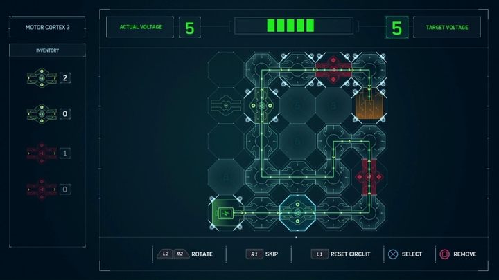 Powyższy obrazek pokazuje rozwiązanie trzeciego schematu - Marvels Spider-Man: Przełom (Breakthrough); Rozważania (Reflection) - solucja, opis przejścia - Marvels Spider-Man - poradnik do gry