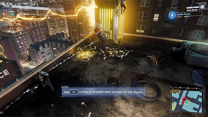 Misję możecie rozpocząć poprzez wdrapanie się na szczyt Empire State Building - Marvels Spider-Man: Pod rynnę (Into the Fire) - solucja, opis przejścia - Marvels Spider-Man - poradnik do gry