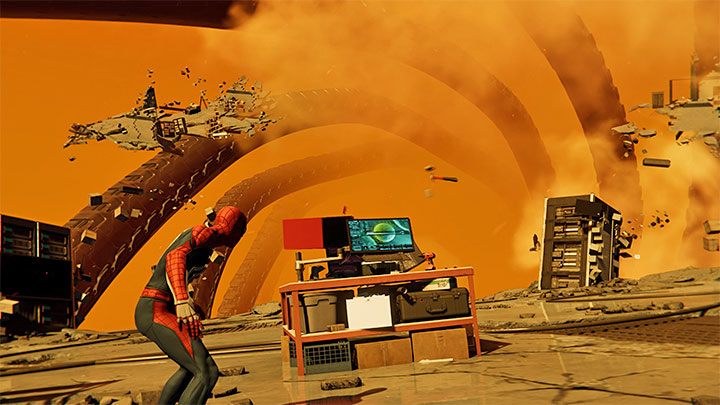 Pokonanie wszystkich kopii Scorpiona odblokuje dostęp do stanowiska laboratoryjnego - Marvels Spider-Man: Zatrute ulice (Streets of Poison) - solucja, opis przejścia - Marvels Spider-Man - poradnik do gry