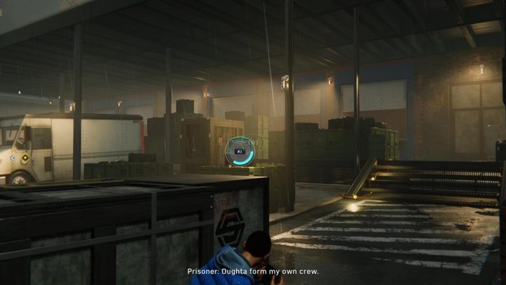 Włamcie się do kolejnego urządzenia i odwróćcie nim uwagę przestępcy - Marvels Spider-Man: Dostawa zapasów (Supply Run) - solucja, opis przejścia - Marvels Spider-Man - poradnik do gry