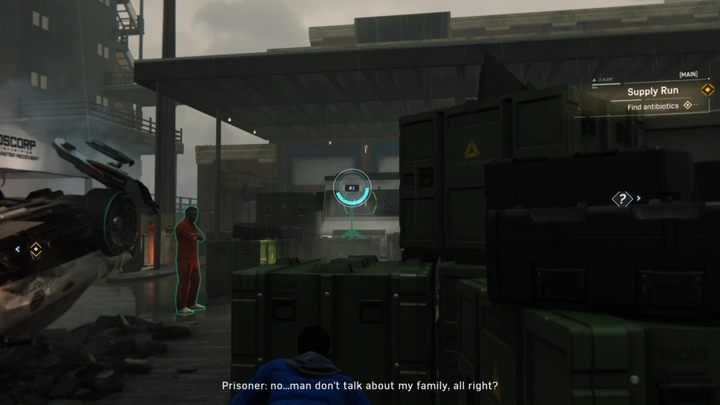 Ponownie musicie skorzystać z hakowania, by odblokować dalsze przejście - Marvels Spider-Man: Dostawa zapasów (Supply Run) - solucja, opis przejścia - Marvels Spider-Man - poradnik do gry