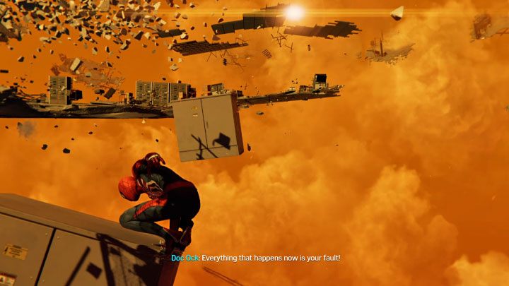 Scorpion pojawi się tuż po rozpoczęciu głównej misji Zatrute ulice (Streets of Poison) - Marvels Spider-Man: Scorpion i Rhino - bossowie, jak pokonać? - Marvels Spider-Man - poradnik do gry