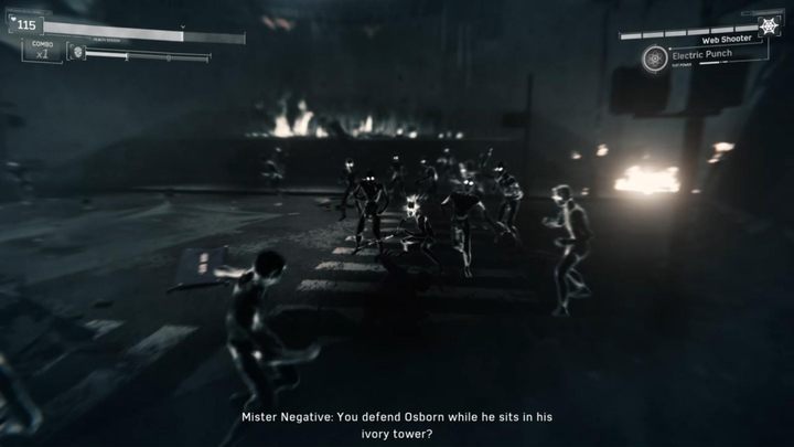 Czeka Was pojedynek z bardzo dużą liczbą zjaw - Marvels Spider-Man: Mister Negative - boss, jak pokonać? - Marvels Spider-Man - poradnik do gry