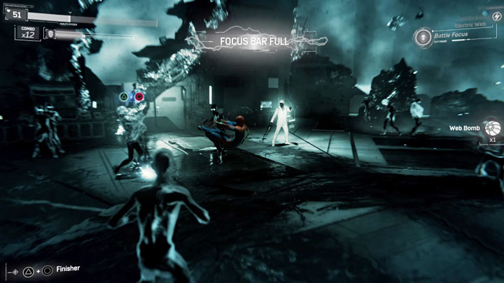 W końcowej fazie bitwy będą pojawiały się kolejne widma i to w dużych ilościach - Marvels Spider-Man: Mister Negative - boss, jak pokonać? - Marvels Spider-Man - poradnik do gry