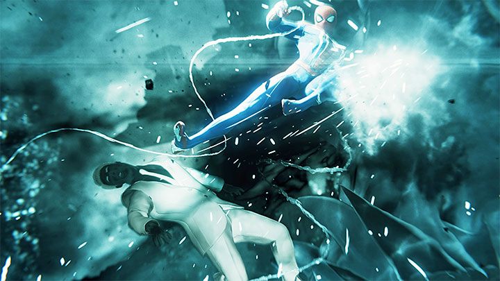 Pozbawienie paska Li całego paska zdrowia nie wymusza dodatkowego zaliczenia QTE - Marvels Spider-Man: Mister Negative - boss, jak pokonać? - Marvels Spider-Man - poradnik do gry