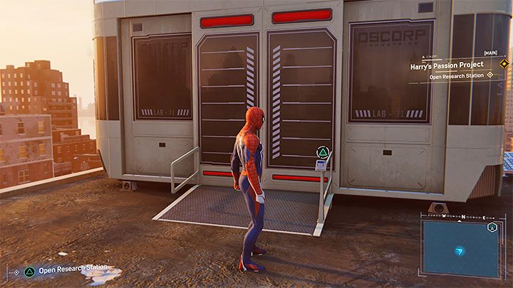 Czas na prezentację kolejnej atrakcji pobocznej w grze - Marvels Spider-Man: Projekt Harryego (Harrys Passion Project) - solucja, opis przejścia - Marvels Spider-Man - poradnik do gry