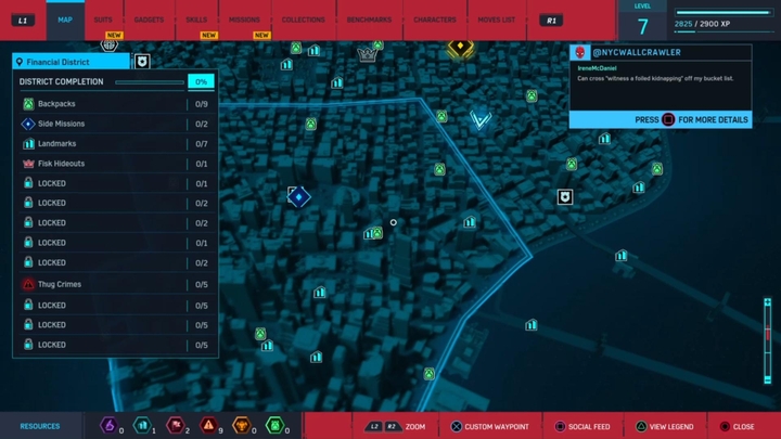 Przed przystąpieniem do nowych głównych misji warto zainteresować się dodatkową aktywnością i misjami pobocznymi w grze - Marvels Spider-Man: Maska (The Mask); Pamiętny dzień (Day to Remember) - solucja, opis przejścia - Marvels Spider-Man - poradnik do gry