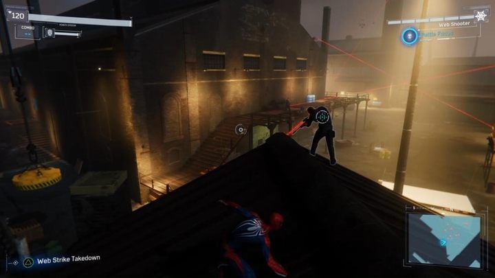 Misję rozpoczynacie w ukryciu - Marvels Spider-Man: Zawiła sprawa (Wheels within Wheels) - solucja, opis przejścia - Marvels Spider-Man - poradnik do gry