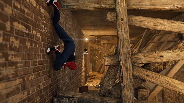 Zacznijcie badać podziemne przejście - Marvels Spider-Man: Zawiła sprawa (Wheels within Wheels) - solucja, opis przejścia - Marvels Spider-Man - poradnik do gry