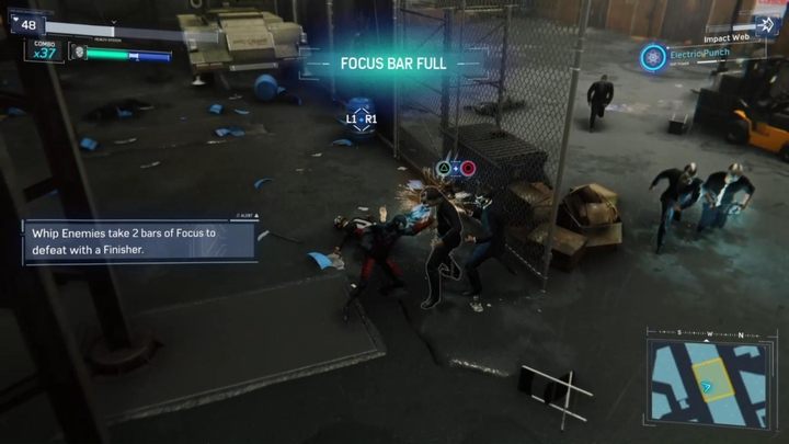 Musicie na sam koniec zadania przystąpić do walk z różnymi odmianami Demonów - Marvels Spider-Man: Dwa w jednym (Dual Purpose) - solucja, opis przejścia - Marvels Spider-Man - poradnik do gry