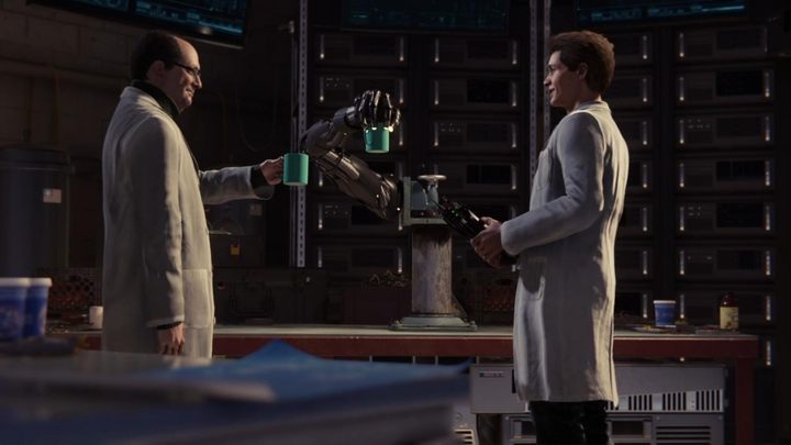 Czeka Was krótka wstawka filmowa, w której Dr - Marvels Spider-Man: Nowy początek (A Fresh Start) - solucja, opis przejścia - Marvels Spider-Man - poradnik do gry