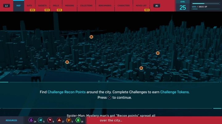 Dotrzyjcie do wskazanej skrzynki na dachu jednego z budynków - Marvels Spider-Man: Co jest w pudełku? (Whats in the Box?) - solucja, opis przejścia - Marvels Spider-Man - poradnik do gry