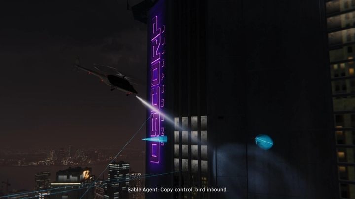 Gdy dokonacie hakowania kolejnej skrzynki, helikoptery dołączą do poszukiwań - Marvels Spider-Man: Spider-Haker (Spider-Hack) - solucja, opis przejścia - Marvels Spider-Man - poradnik do gry