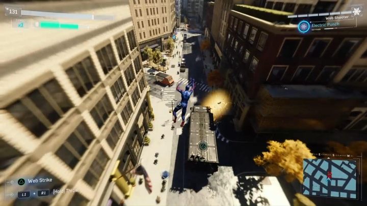 Po dotarciu do Chinatown obejrzycie cut-scenkę z ataku - Marvels Spider-Man: Kurs kolizyjny (Collision Course) - solucja, opis przejścia - Marvels Spider-Man - poradnik do gry