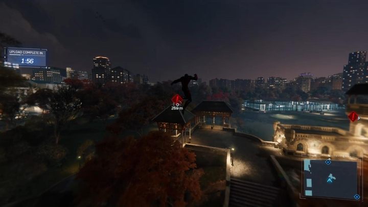 Po uporaniu się ze skupiskiem wrogów, zostaniesz poinformowany o dwóch kolejnych zagrożonych miejsach - Szturm na zamek - Solucja Marvels Spider-Man - Marvels Spider-Man - poradnik do gry