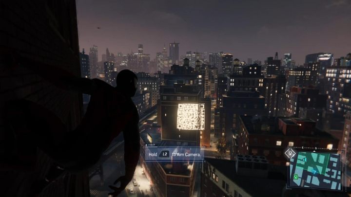 Gdy pstrykniesz fotkę, pojawi się grupka przeciwników - Fejm w sieci - Solucja Marvels Spider-Man - Marvels Spider-Man - poradnik do gry