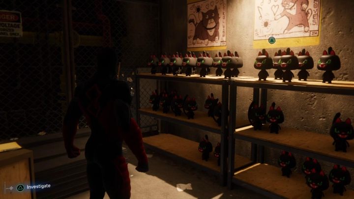 Na miejscu znajdziesz mnóstwo łupów Black Cat - Kocia kołyska - Solucja Marvels Spider-Man - Marvels Spider-Man - poradnik do gry