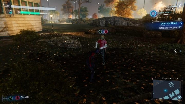 Na miejscu czekają na ciebie uzbrojeni wrogowie - W głowie się nie mieści - Solucja Marvels Spider-Man - Marvels Spider-Man - poradnik do gry