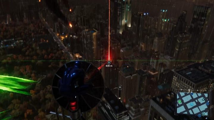 Na koniec, musisz wejść na szczyt wieżowca i z pomocą anteny przekierować sygnał do wcześniejszych wież - Stacje badawcze w Upper West Side - Marvels Spider-Man - Marvels Spider-Man - poradnik do gry