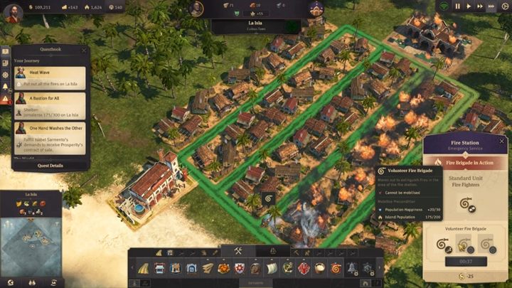 W mieście pojawi się fala pożarów - Rozdział 3 - Prosperity | Kampania fabularna Anno 1800 - Anno 1800 - poradnik do gry