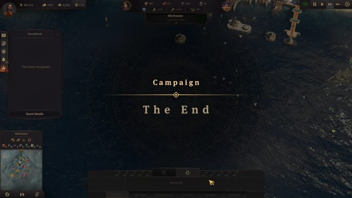 W końcu uda ci się uporać z zadaniem, zobaczysz scenkę i zakończysz fabularną część gry Anno 1800 - Rozdział 4 - The Torch Passes | Kampania fabularna Anno 1800 - Anno 1800 - poradnik do gry