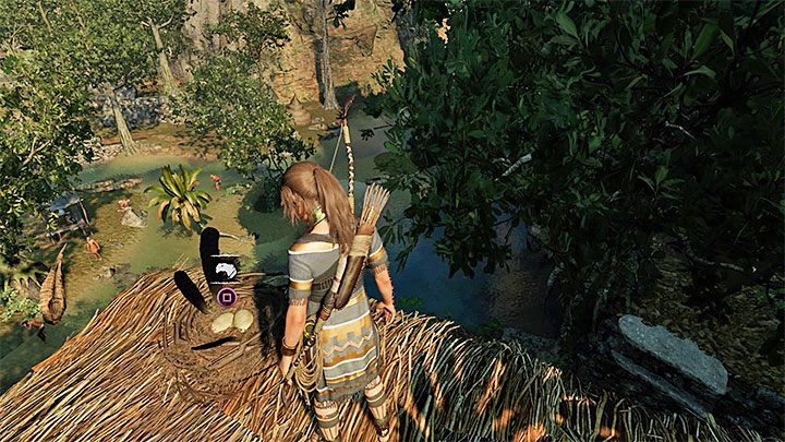 Pióra możesz też odnajdywać w alternatywny sposób, a mianowicie odnajdując gniazda - Jak zdobyć pióra orła i pióra kondoraw Shadow of the Tomb Raider? - Shadow of the Tomb Raider - poradnik do gry