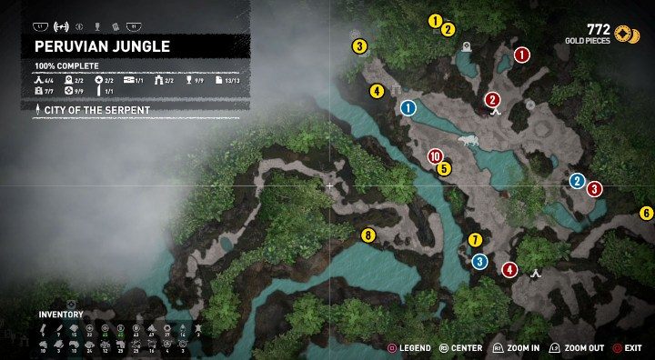 1 - Relikty, dokumenty i skrzynie skarbów w Peruwiańskiej dżungli | Sekrety - Shadow of the Tomb Raider - poradnik do gry