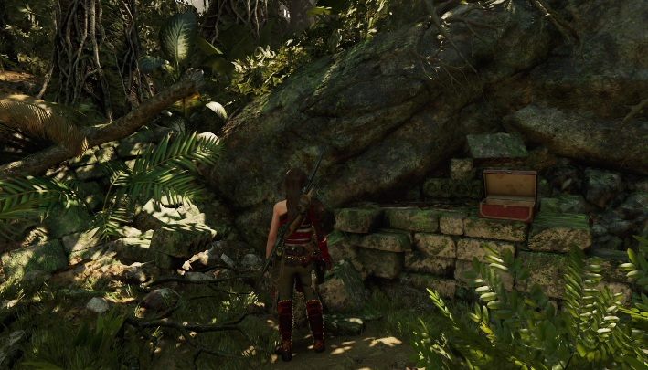 Handkerchief (1) - znajdziesz go za małym jeziorkiem, na samym północnym skrawku lokacji - Relikty, dokumenty i skrzynie skarbów w Peruwiańskiej dżungli | Sekrety - Shadow of the Tomb Raider - poradnik do gry