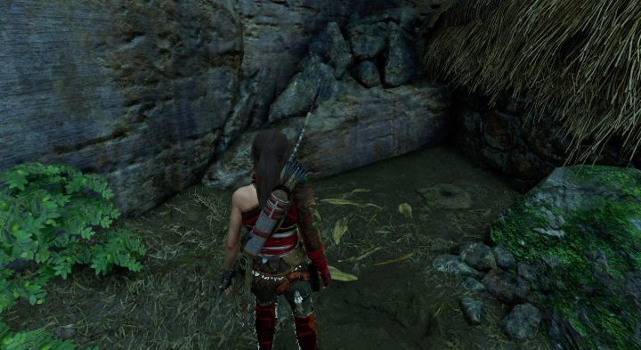 Nad muralem nazwanym Birth znajdziesz kolejną skrytkę (9) - Skrzynie i skrytki surwiwalowe w Ukrytym Mieście | Sekrety w Tomb Raider - Shadow of the Tomb Raider - poradnik do gry