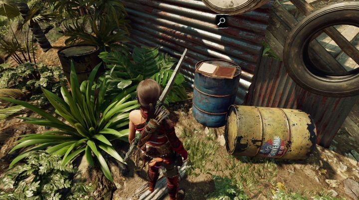 Company Town (1) - na zachód od obozowsika Hunting Grounds, leży na beczce - Skarby, relikty i dokumenty | Sekrety w Shadow of the Tomb Raider - Shadow of the Tomb Raider - poradnik do gry