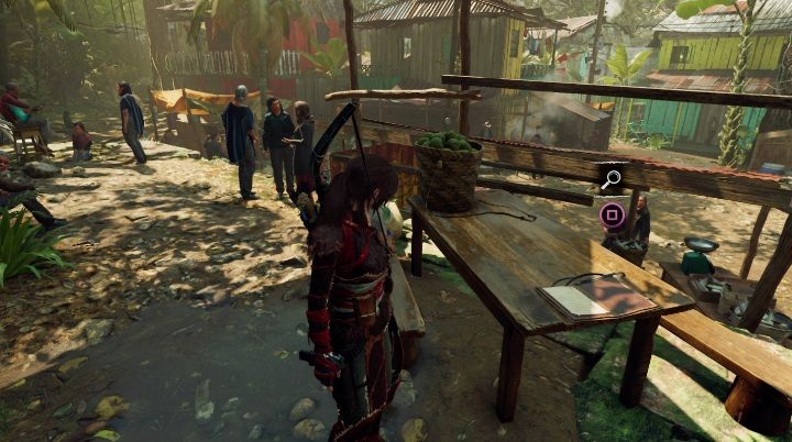 A Haunting (5) - koło handlarza na rynku, - Skarby, relikty i dokumenty | Sekrety w Shadow of the Tomb Raider - Shadow of the Tomb Raider - poradnik do gry