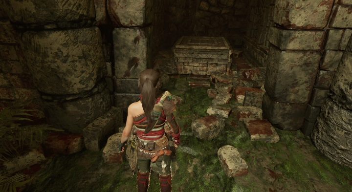 Birthing the Serpent (17) - za złotą statuą znajduje się mały pokój - Skarby, relikty i dokumenty | Sekrety w Shadow of the Tomb Raider - Shadow of the Tomb Raider - poradnik do gry