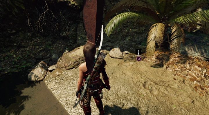 Pierwszą skrytkę (1) znajdziesz koło krypty położonej na południowej stronie lokacji - Skarby, relikty i dokumenty | Sekrety w Shadow of the Tomb Raider - Shadow of the Tomb Raider - poradnik do gry