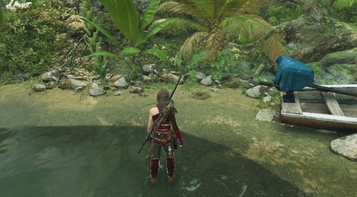 Druga skrytka (2) znajduje się zaraz obok obozowiska Jungle Cliffs - Skarby, relikty i dokumenty | Sekrety w Shadow of the Tomb Raider - Shadow of the Tomb Raider - poradnik do gry