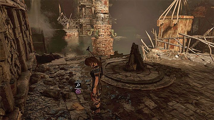 Dokument (3) jest w dużej sali, w której rozwiązuje się zagadkę grobowca Thirsty Gods - Dokumenty | Sekrety w Shadow of the Tomb Raider - Shadow of the Tomb Raider - poradnik do gry