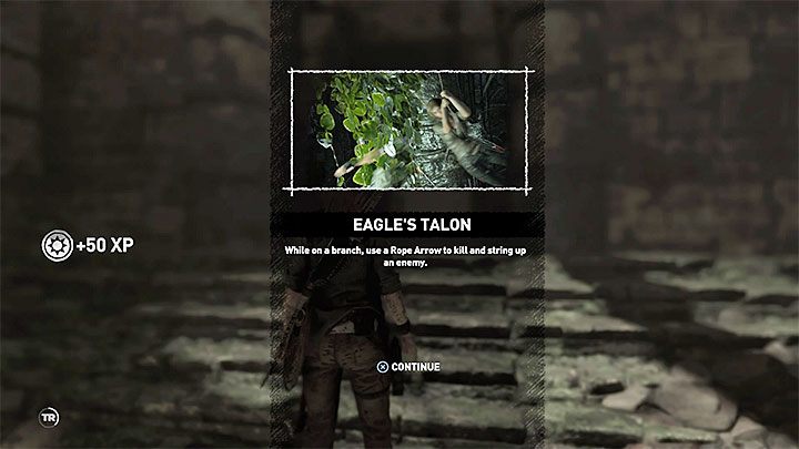 Orli szpon (Eagles Talon) to umiejętność, która nie jest dostępna od samego początku gry - Niespodzianka! - trofeum w Shadow of the Tomb Raider - Shadow of the Tomb Raider - poradnik do gry