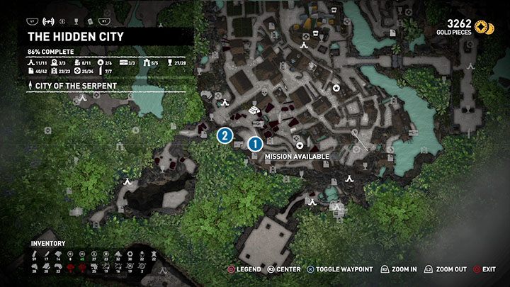 Aby rozpocząć tę misję musisz mieć na sobie Strój Wężowej Gwardii / Serpernt Guard - Misje poboczne w Ukryte Miasto w Shadow of the Tomb Raider - Shadow of the Tomb Raider - poradnik do gry