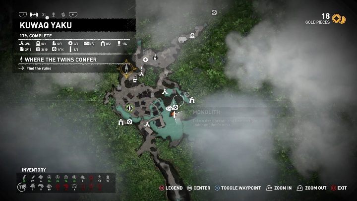 Monolit da ci następujacą podpowiedz - Take a deep breath and find me right under anothers nose - Dialekt Quechua - monolity w Shadow of the Tomb Raider - Shadow of the Tomb Raider - poradnik do gry