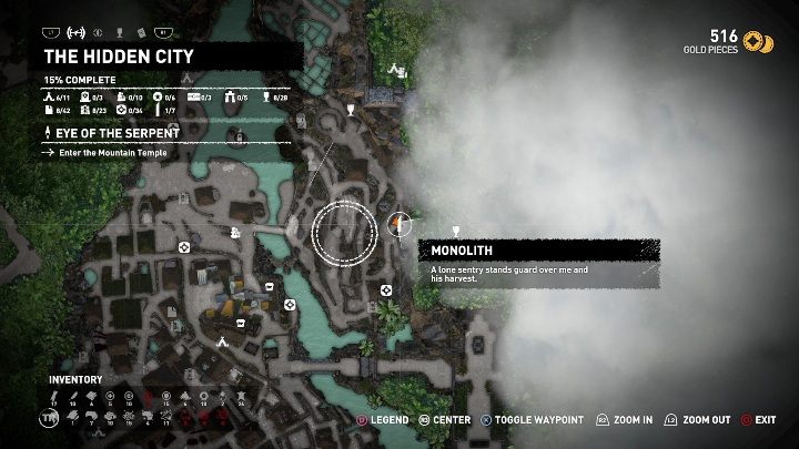 Monolit zawiera podpowiedz - A long sentry stands guard over me and his hervest - Dialekt Quechua - monolity w Shadow of the Tomb Raider - Shadow of the Tomb Raider - poradnik do gry