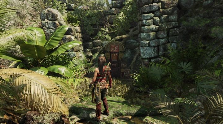 Mural ten odnajdziesz w trakcie misji fabularnej - Murale w Peruwiańskiej dżungli | Sekrety w Shadow of the Tomb Raider - Shadow of the Tomb Raider - poradnik do gry